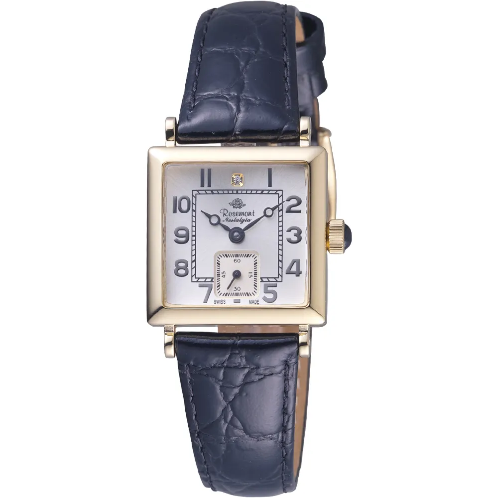 【Rosemont】玫瑰錶懷舊系列 優雅復古石英腕錶(TN11C-01-BBK)