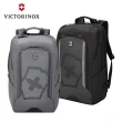 【VICTORINOX 瑞士維氏】Vx Touring 2.0 17吋抗菌可擴充雙肩後背包(淺灰/黑色)