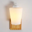 【Honey Comb】北歐風原木床頭壁燈(KC2292．KC2293)