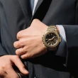 【CASIO 卡西歐】G-SHOCK 太陽能電力藍芽 碳纖維核心防護構造手錶 畢業禮物(GST-B500GD-9A)