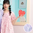 【Wacoal 華歌爾】睡衣-仕女系列 M-L純棉印花圓領短袖洋裝 LWZ35821SP(水晶紫)