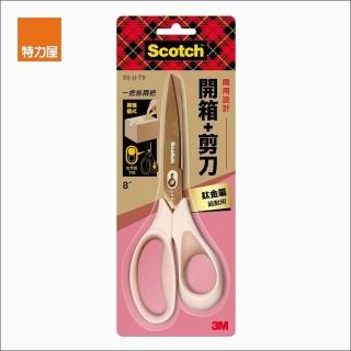 【3M】3M Scotch 開箱剪刀 鈦金屬 超耐用 8吋