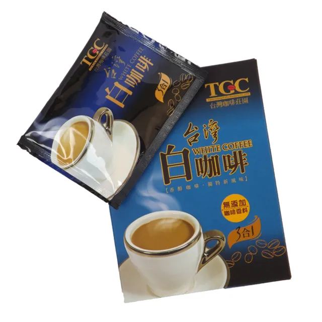 【TGC 大尖山】台灣白咖啡三合一(30g*10入/盒)