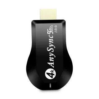 【DW 達微科技】第十代AnySync 尊榮款4K四核心雙頻5G全自動無線影音電視棒(附4大好禮)