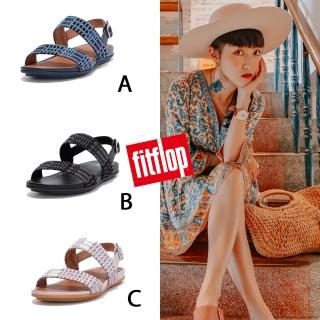 【FitFlop】GRACIE ART-DENIM BACK-STRAP SANDALS可調整式扣環後帶涼鞋-女(共3色)