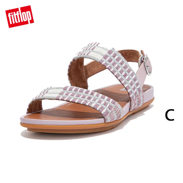 【FitFlop】GRACIE ART-DENIM BACK-STRAP SANDALS可調整式扣環後帶涼鞋-女(共3色)