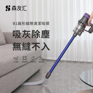 【SATUO 灑拖 森友匯】B1 扁形縫隙清潔吸頭(For Dyson 適用SLIM系列)