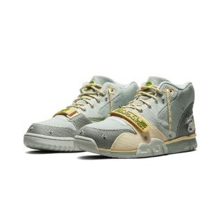 【NIKE 耐吉】Nike Air Trainer 1 x Travis Scott CACT.US CORP Grey Haze 灰霾 灰藍 倒勾 DR7515-001