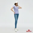 【BRAPPERS】女款 新美腳 ROYAL系列-中腰彈性八分窄管褲(淺藍)