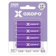 【OXOPO乂靛馳】XN系列 高容量 鎳氫充電電池(3號4入)