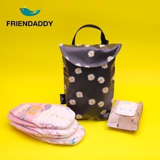 【Friendaddy】韓國防水推車掛袋(黑色小雛菊)