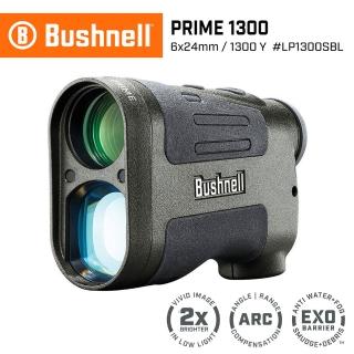 【Bushnell】Prime 1300 6x24mm 雷射測距望遠鏡 LP1300SBL(高爾夫球 射箭觀靶 生存遊戲)