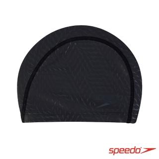 【SPEEDO】成人合成泳帽 Boom Ultra Pace(灰黑)