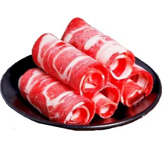 【上野物產】組合火鍋牛肉片4包(1000g±10%/包)