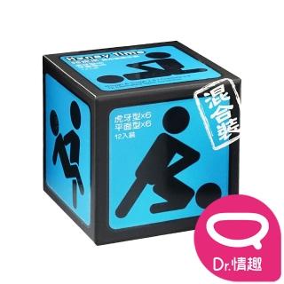 【Dr. 情趣】HoneyTime哈妮來虎牙顆粒型/平面緊縮型12入/盒