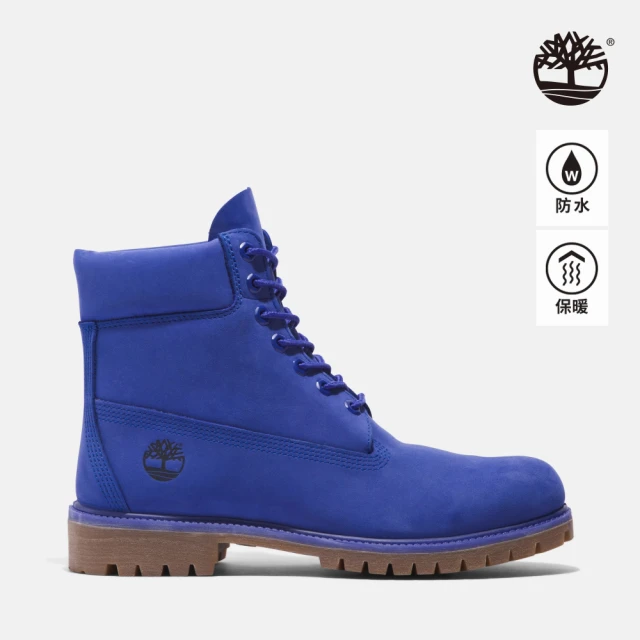 Timberland 男款小麥色全粒面皮革 Timberla