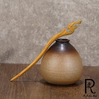 【RJ New York】彩雲清香手工復古黑檀木中國風髮髻髮飾(8色可選)