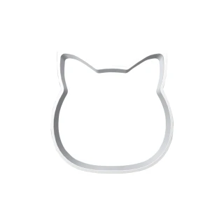 【SANNENG 三能】貓型圈 動物造型鳳梨酥圈 貓咪餅乾模-10入(SN33516)