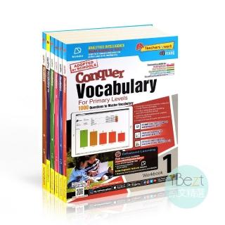 【iBezT】Conquer Vocabulary(全套六冊年級共超過6000道題目)