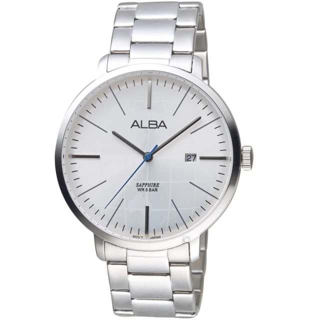 【ALBA】雅柏 環繞世界手錶(VJ42-X296S/AS9K59X1)