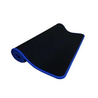 【ENABLE】專業大尺寸辦公桌墊/電競滑鼠墊-藍色(30x60cm/精密鎖邊/不捲邊不變形/強韌耐用)