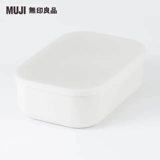 【MUJI 無印良品】軟質聚乙烯收納盒/半/小+蓋