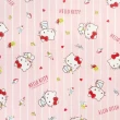【小禮堂】Hello Kitty 廚房防油貼紙 90x60cm 《粉滿版款》(平輸品)