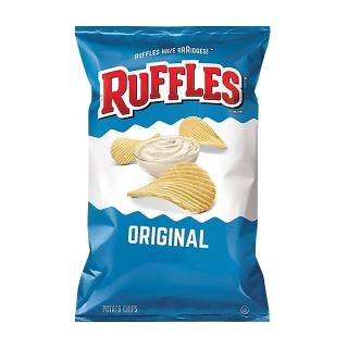 【美國Ruffles】波樂 厚切洋芋片-經典原味(184.2g/包)