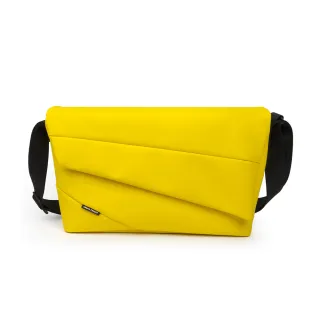 【URBAN FOREST 都市之森】LIGHT光線-郵差包/斜背包(檸檬黃)