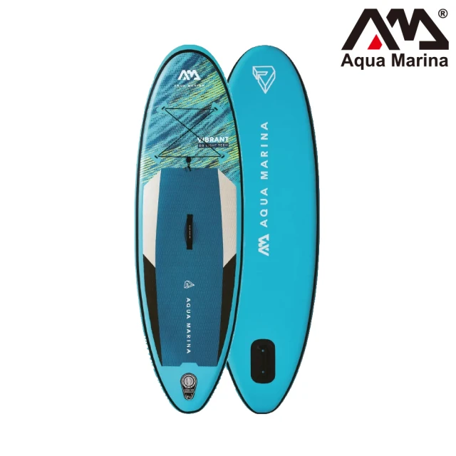 【Aqua marina】充氣立式划槳-青少年 VIBRANT BT-22VIP(單氣室 SUP 立槳 站浪板 槳板 水上活動)