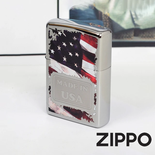 Zippo 經典美國工藝防風打火機(美國防風打火機)