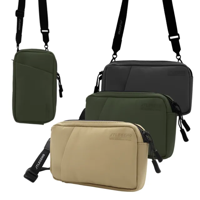 【JTLEGEND】JTL NESS 防潑水多功能隨行機能 側/直兩用手機包