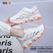 【J&H collection】韓版透氣網圓頭老爹運動鞋(現+預  橘色/藍色/黑色)