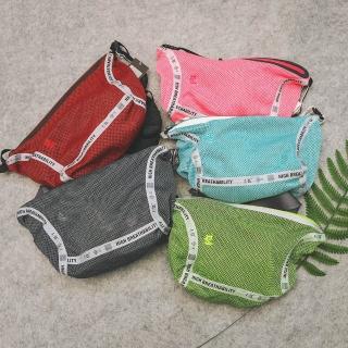 【F/CE】MESH SHOULDER BAG 五色 膠帶 網絲包 輕量 運動 側背包 隨身小包 F1901SE0040camp