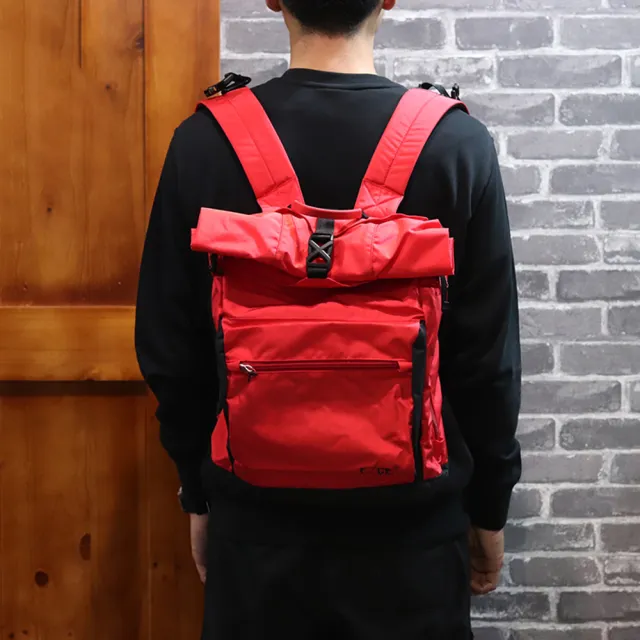 【F/CE】RN ROLLTOP 紅色 防潑水 捲蓋 後背包 登山包 筆電包 F1901RN0004RD 防水包