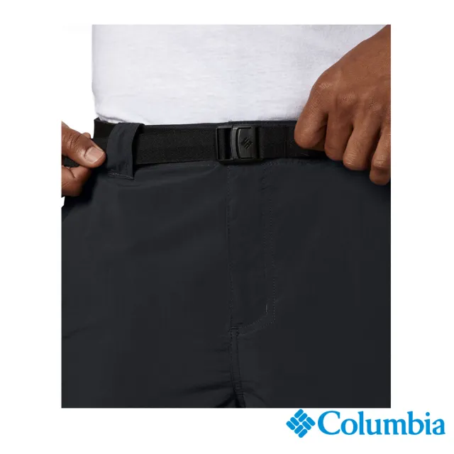 【Columbia 哥倫比亞 官方旗艦】男款- Omni-Shade UPF50快排短褲-黑色(UAE40840BK / 2022年春夏商品)