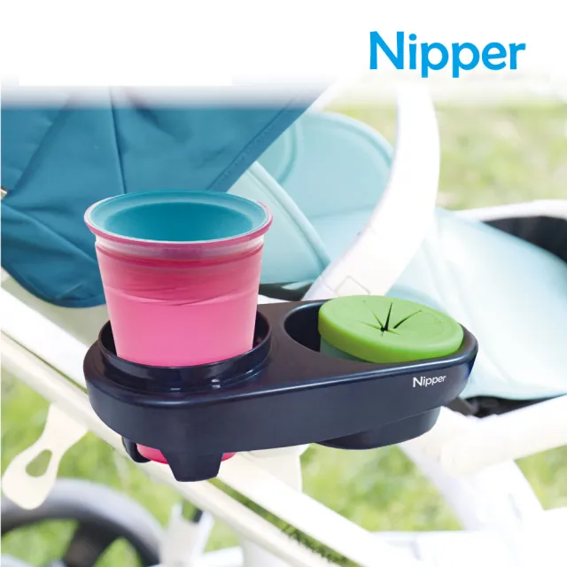 【Nipper】夾式兩用零食杯架