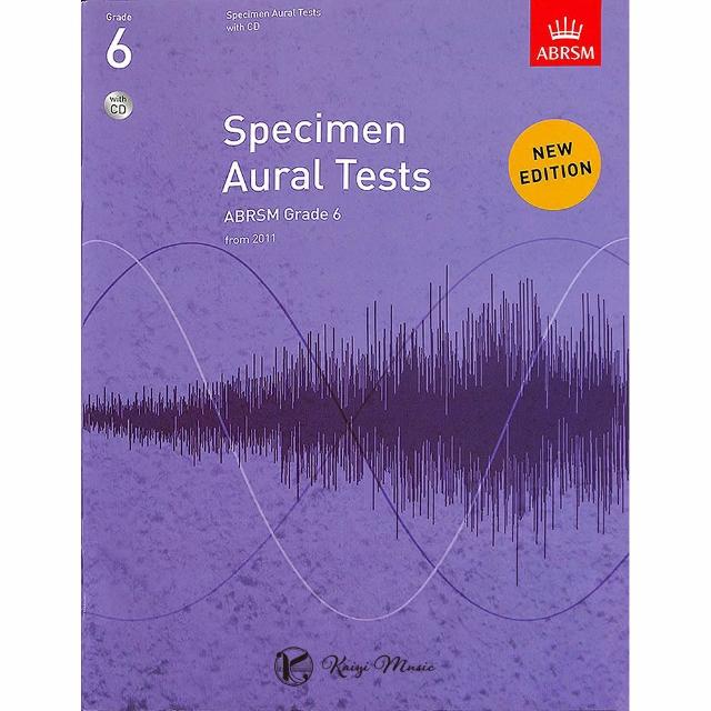 【ABRSM 英國皇家】聽力測驗試題 第6級 含1片CD(ABRSM聽力測驗) | 拾書所