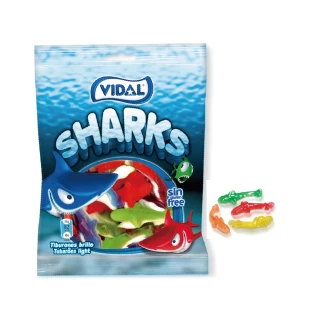 【Vidal】鯊魚造型軟糖90g
