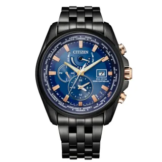 【CITIZEN 星辰】GENTS限定主流時尚25週年萬年曆不鏽鋼錶44mm 新年禮物 交換禮物(AT9126-82L)