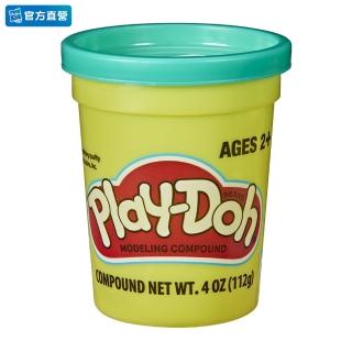 【PLAYDOH 培樂多】補充罐系列(無毒 單罐黏土4oz-藍綠色 B6756)