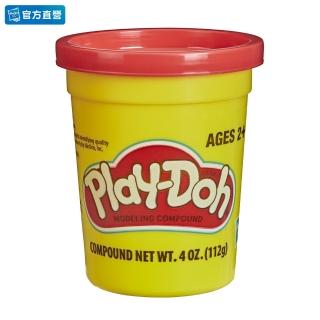 【PLAYDOH 培樂多】補充罐系列(無毒 單罐黏土4oz-珊瑚橘 B6756)