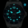 【TITONI 梅花錶】海洋探索 SEASCOPER 600 陶瓷錶圈 COSC認證 潛水機械腕錶 母親節 禮物(83600S-BK-256)