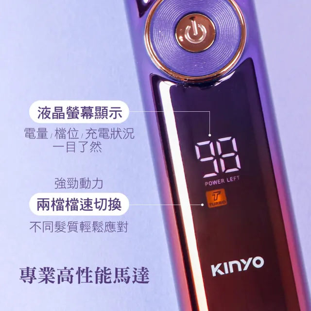 【KINYO】陶瓷強勁專業電剪(理髮器/電動理髮器 HC-6880)
