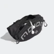 【adidas 愛迪達】Symbol Waistbag    腰包 運動 休閒 隨身 收納 科技感 反光 黑(H34646)