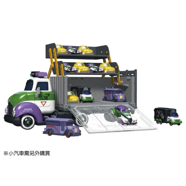 【TOMICA】迪士尼小汽車 巴斯光年收納貨櫃車