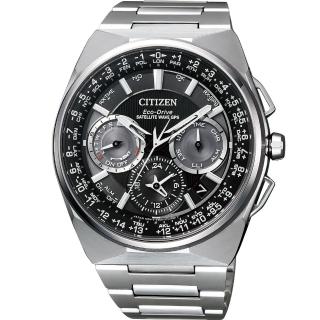 【CITIZEN 星辰】光動能錶 鈦金屬錶 GPS錶 男錶 手錶 指標錶 禮物 推薦(CC9009-81E)