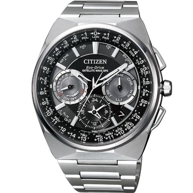 【CITIZEN 星辰】光動能錶  鈦金屬錶 GPS錶 男錶 手錶  禮物(CC9009-81E)