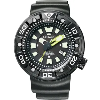 【CITIZEN 星辰】PROMASTER 光動能錶 300米潛水男錶 防水錶 手錶 指針錶 禮物(BN0177-05E 送禮首選)