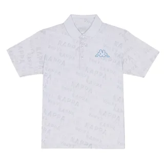 【KAPPA】義大利 型男舒適吸濕排汗POLO衫(白321F5BW001)